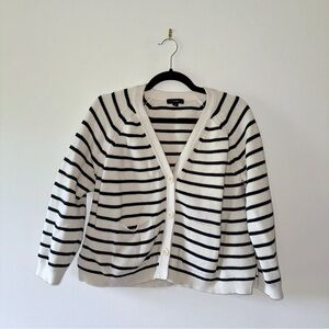 J. Crew Striped Cardigan